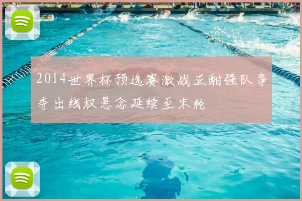 2014世界杯预选赛激战正酣强队争夺出线权悬念延续至末轮